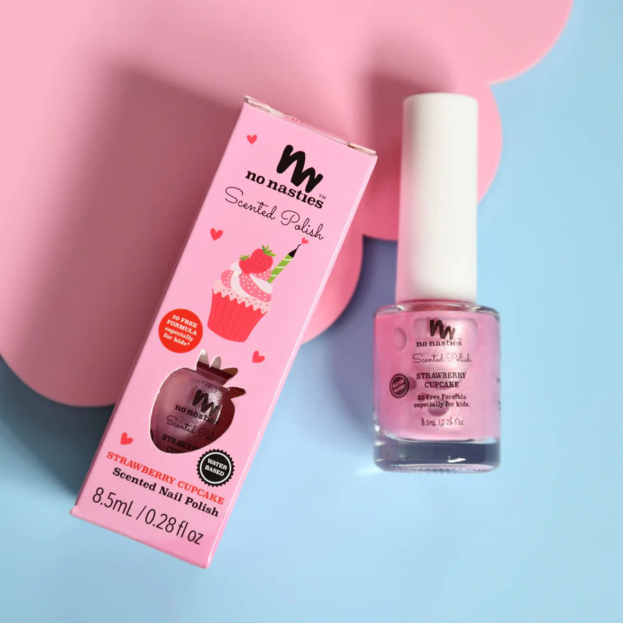Scented Kids Nail Polish (Strawberry Cupcake)