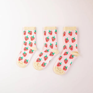 Strawberry Kids Socks