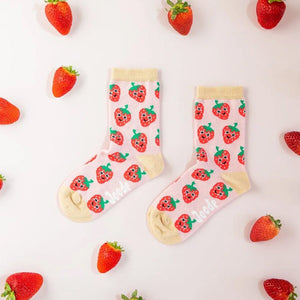 Strawberry Kids Socks