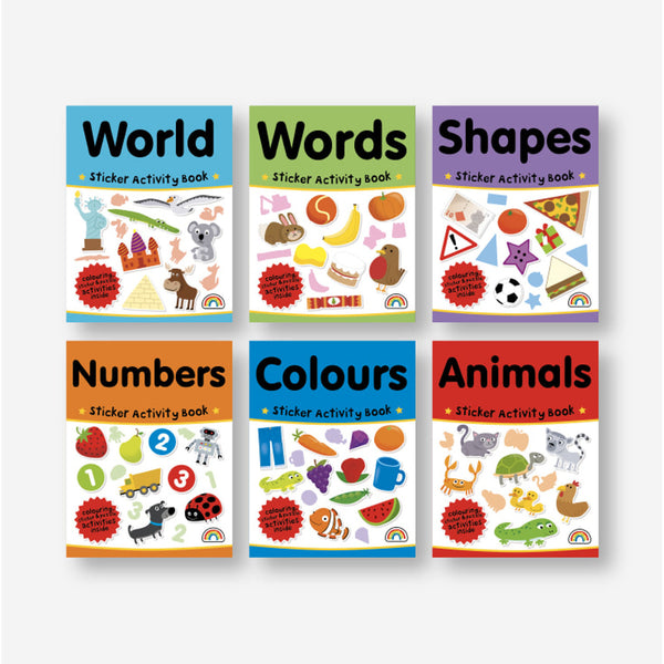 Sticker Activity Suitcase - Let`s Learn - Kawaii Kids