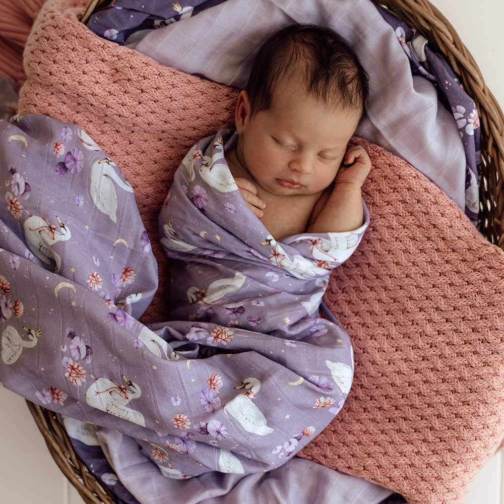 Swan Lake Muslin Wrap