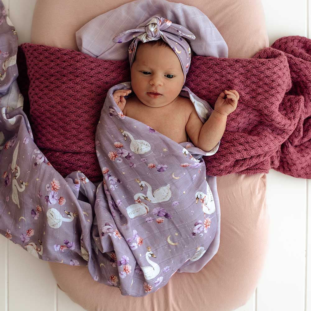 Swan Lake Muslin Wrap