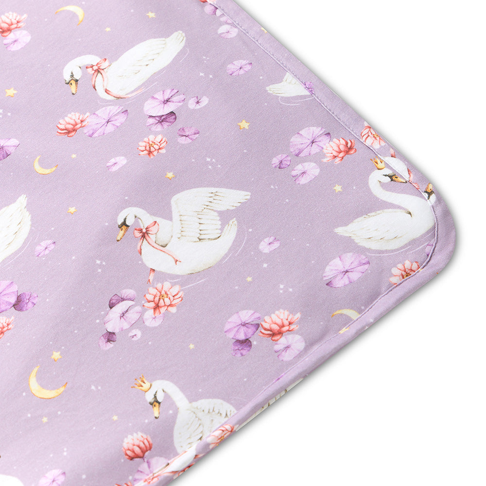 Swan Lake Hooded Baby Towel