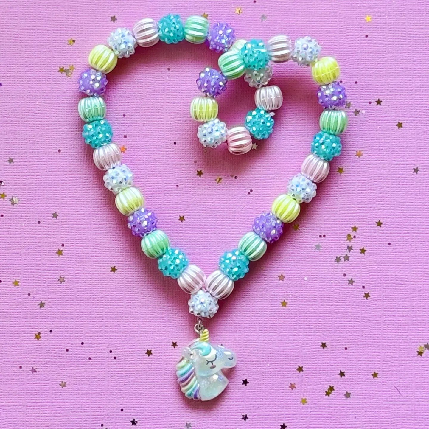 Unicorn Bead Necklace