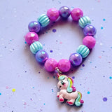 Beaded Bracelet (Unicorn)