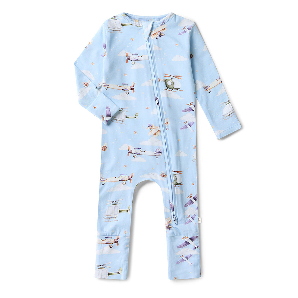 Taking Flight Snugglesuit Convertible Romper
