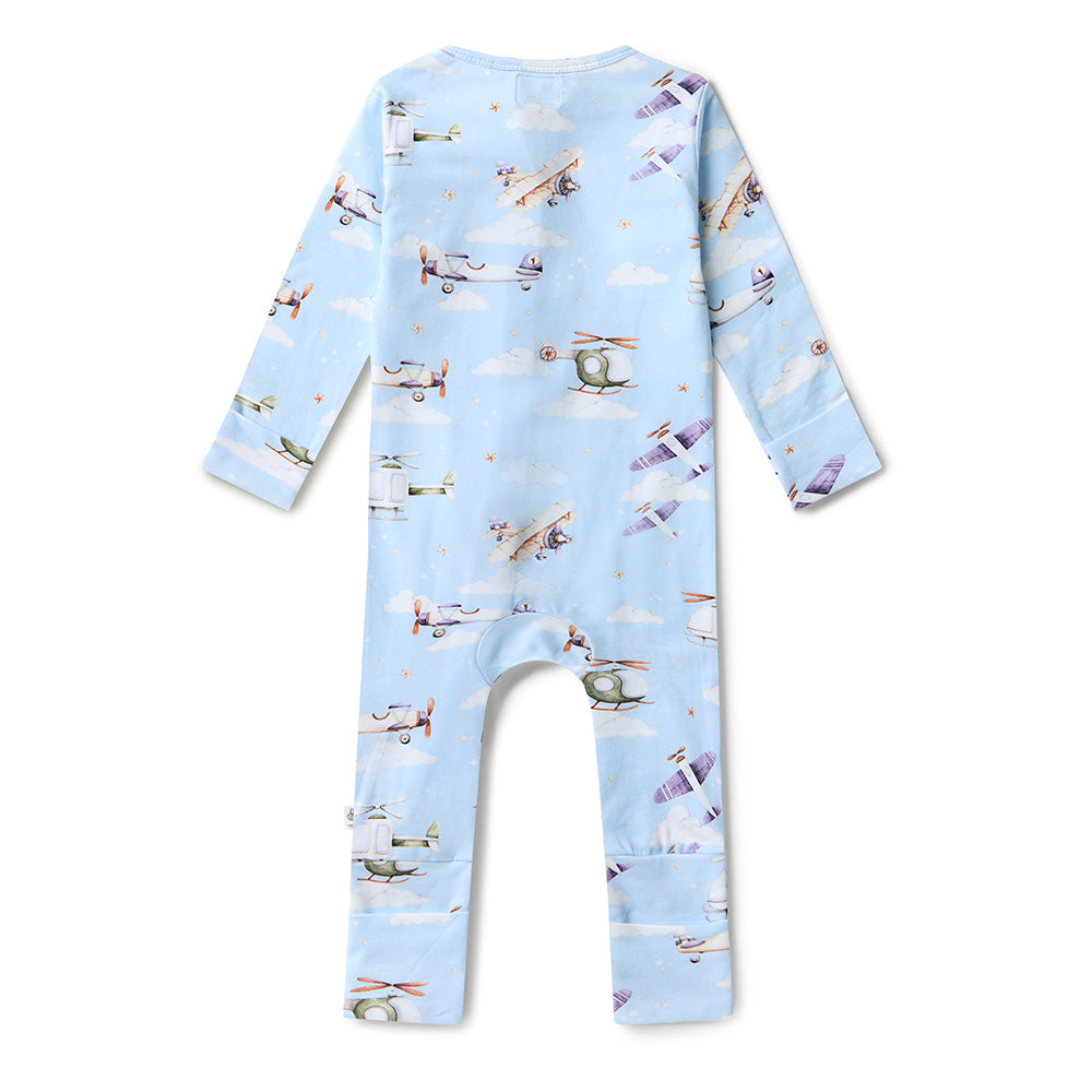 Taking Flight Snugglesuit Convertible Romper