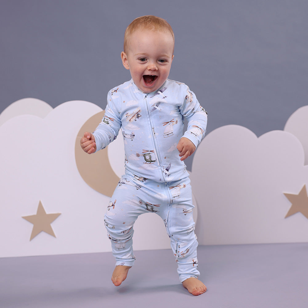 Taking Flight Snugglesuit Convertible Romper
