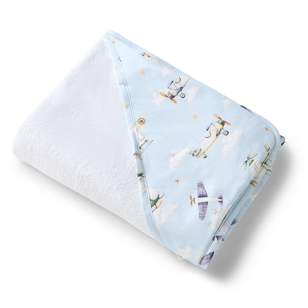 Taking Flight Hooded Baby Towel