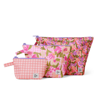 Petal Party Handy Pouch Trio