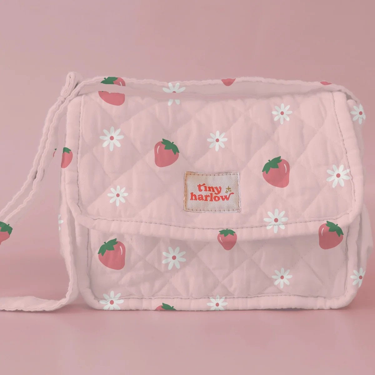 Nappy Bag (Strawberry Picnic)