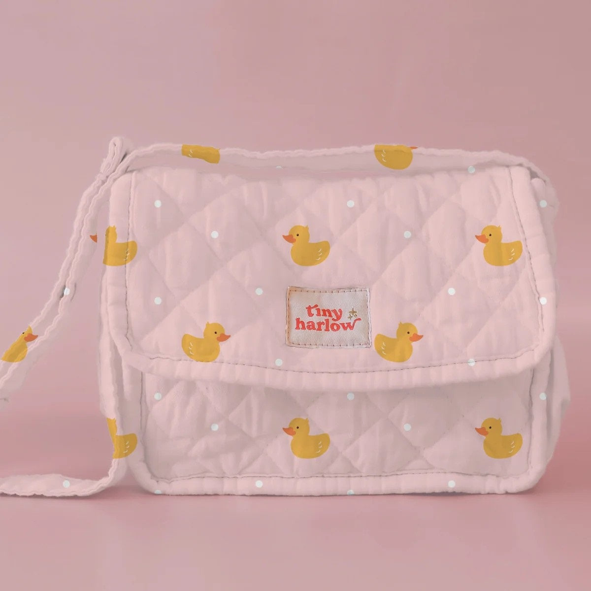Nappy Bag (Pink Ducky)