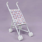 Doll`s Stroller (Lilac Gingham Cherry)