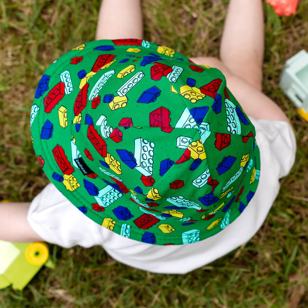 Toddler Bucket Hat (Blocks)