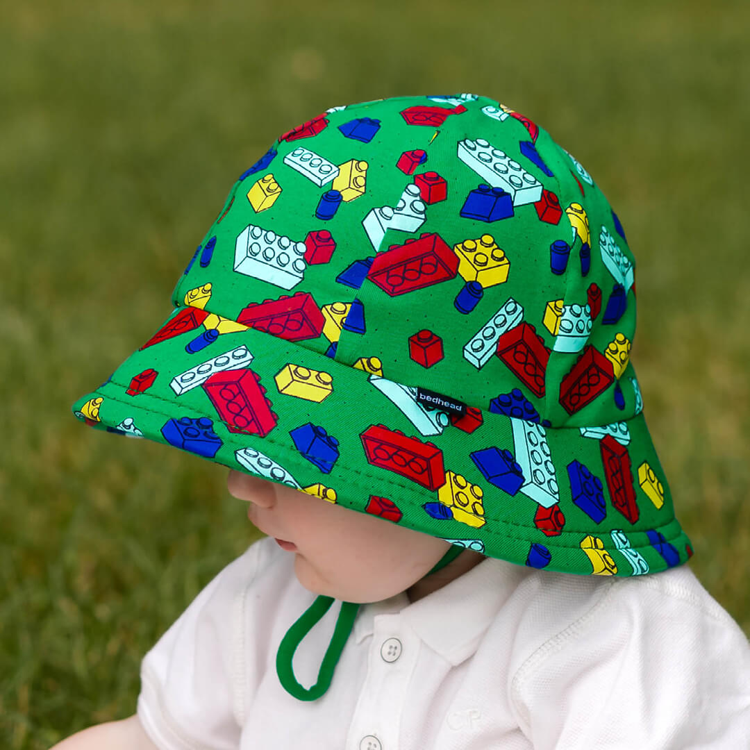 Toddler Bucket Hat (Blocks)