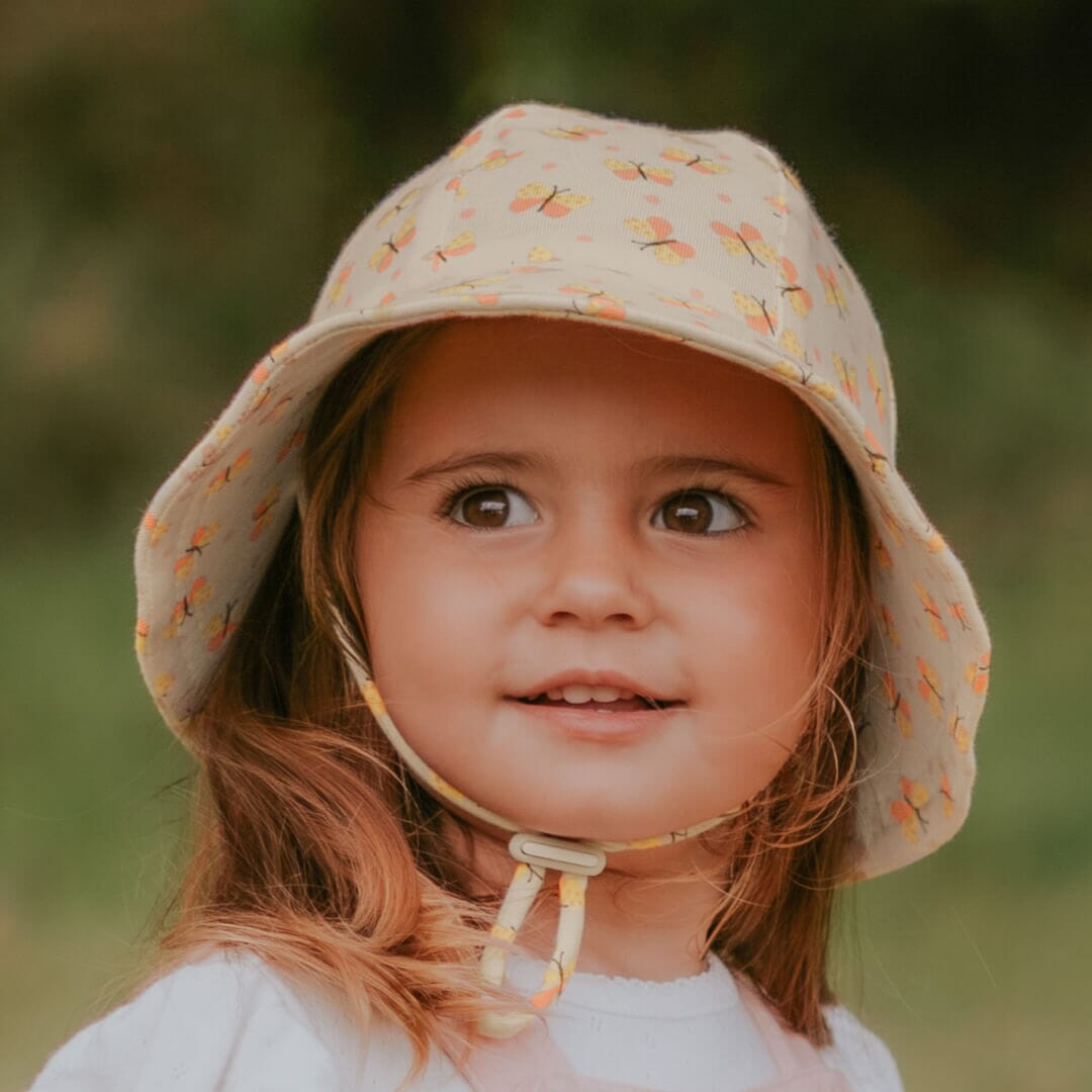 Toddler Bucket Sun Hat (Butterfly)