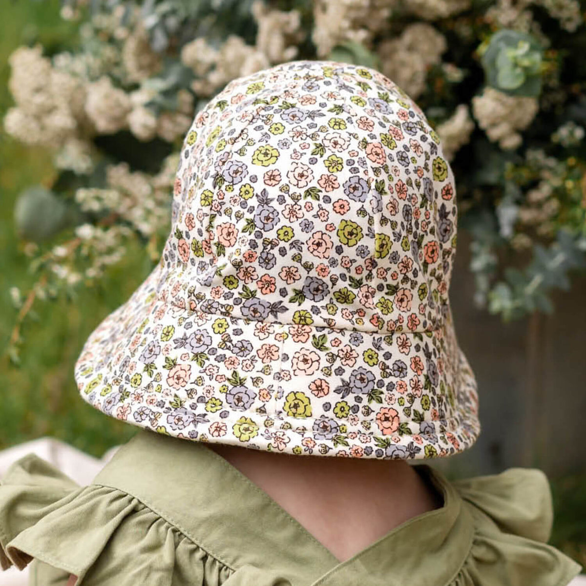 Toddler Bucket Sun Hat (Floret)