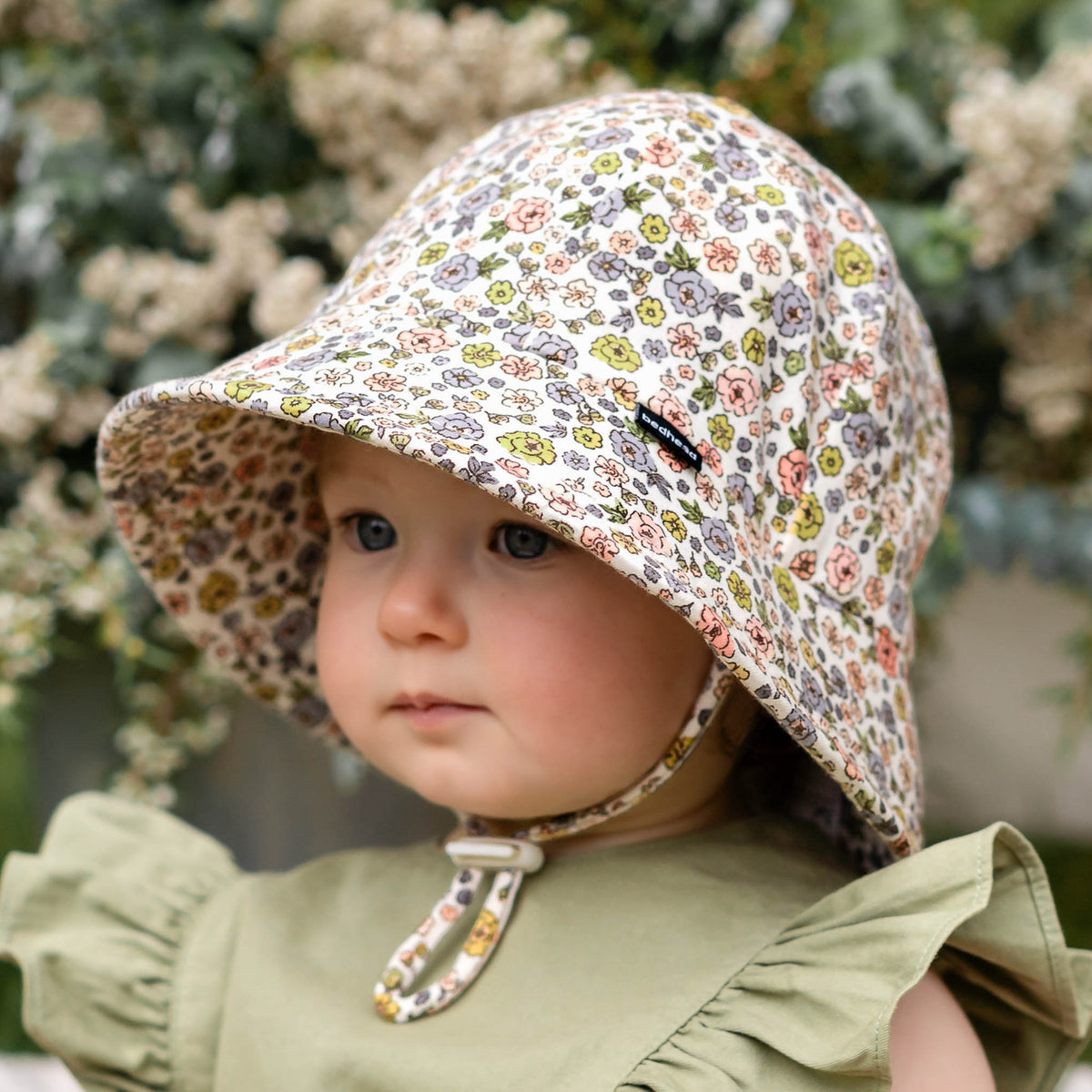 Toddler Bucket Sun Hat (Floret)