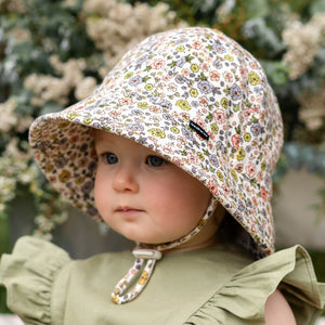 Toddler Bucket Sun Hat (Floret)