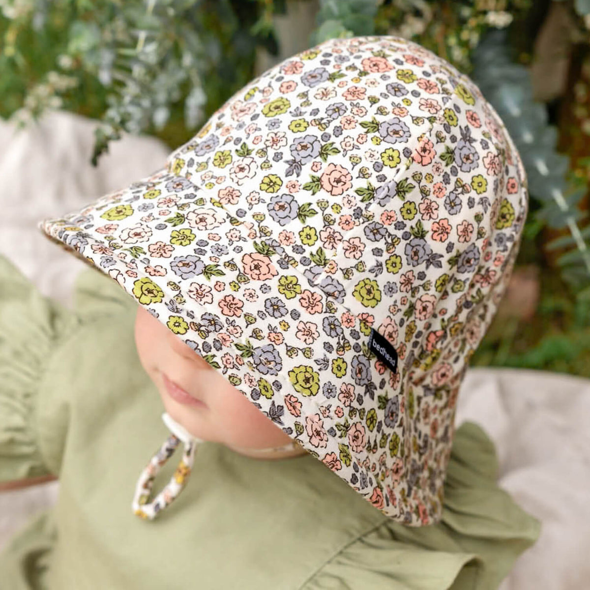 Toddler Bucket Sun Hat (Floret)