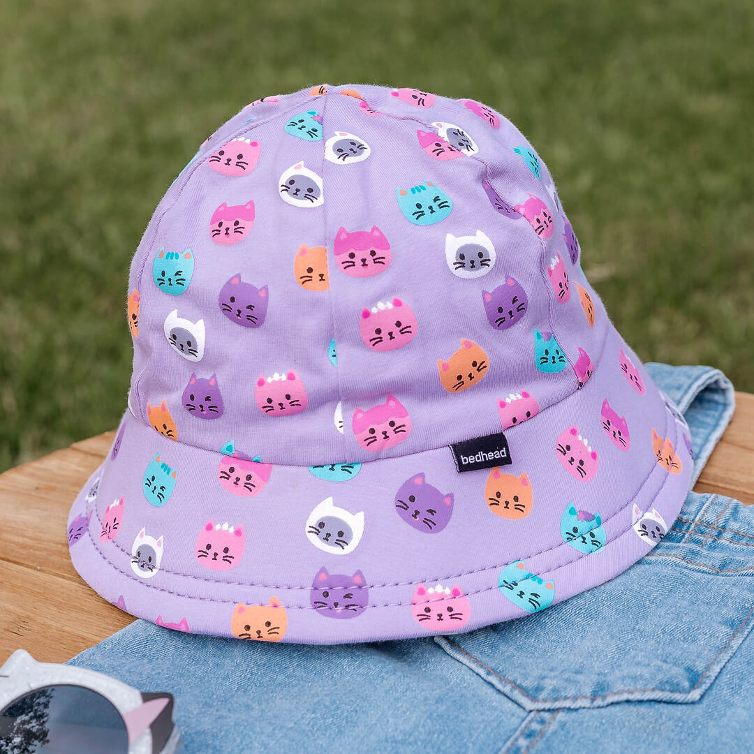 Toddler Bucket Hat (Kitty)
