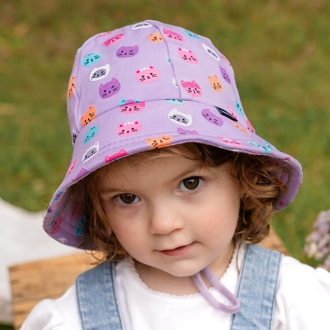 Toddler Bucket Hat (Kitty)