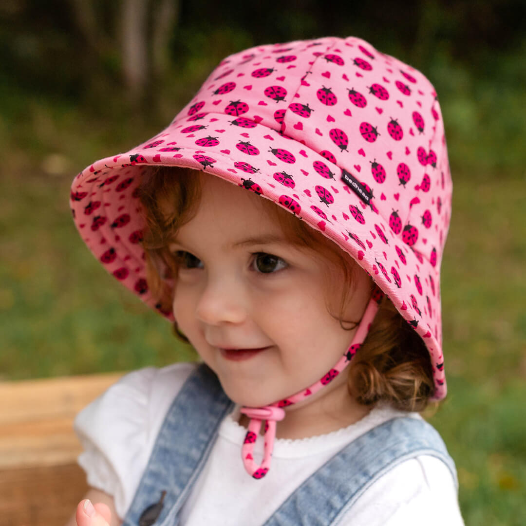 Toddler Bucket Hat (Ladybug)