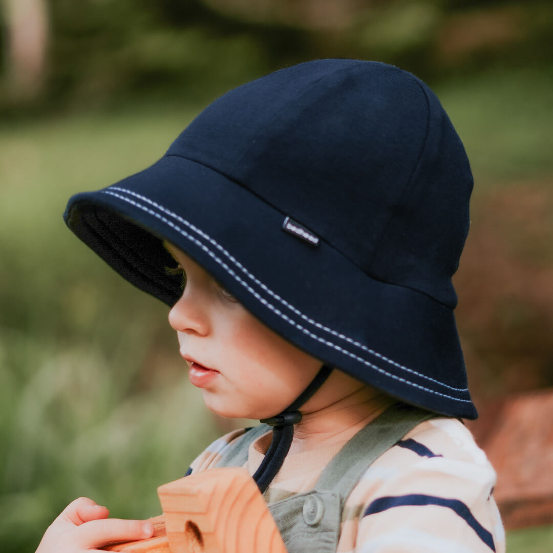 Toddler Bucket Hat (Navy)