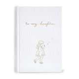 Illustrated Cover Keepsake Journal - Daughter (Ivory)