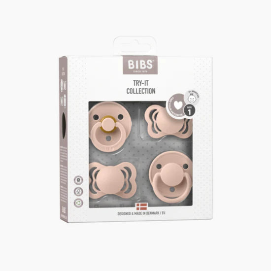 BIBS Try-It Collection 4pk (Blush)