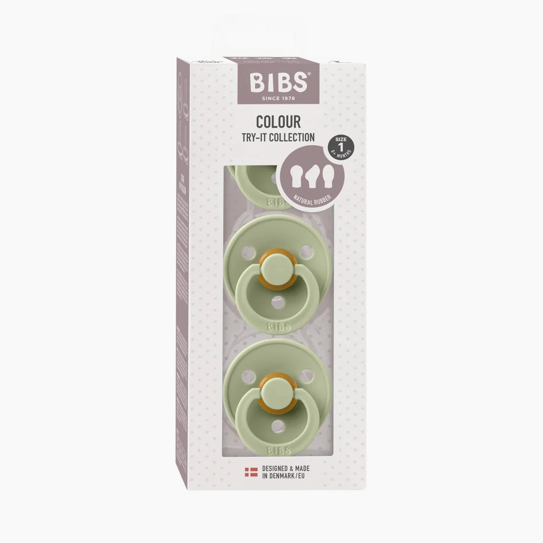 BIBS Try-It Colour 3pk (Sage)