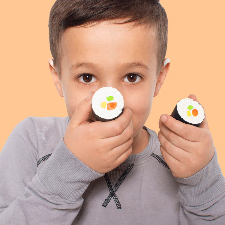 Sushi Maki Roll Sidewalk Chalk