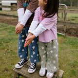 Dusty Star Pants (Yellow Gingham)
