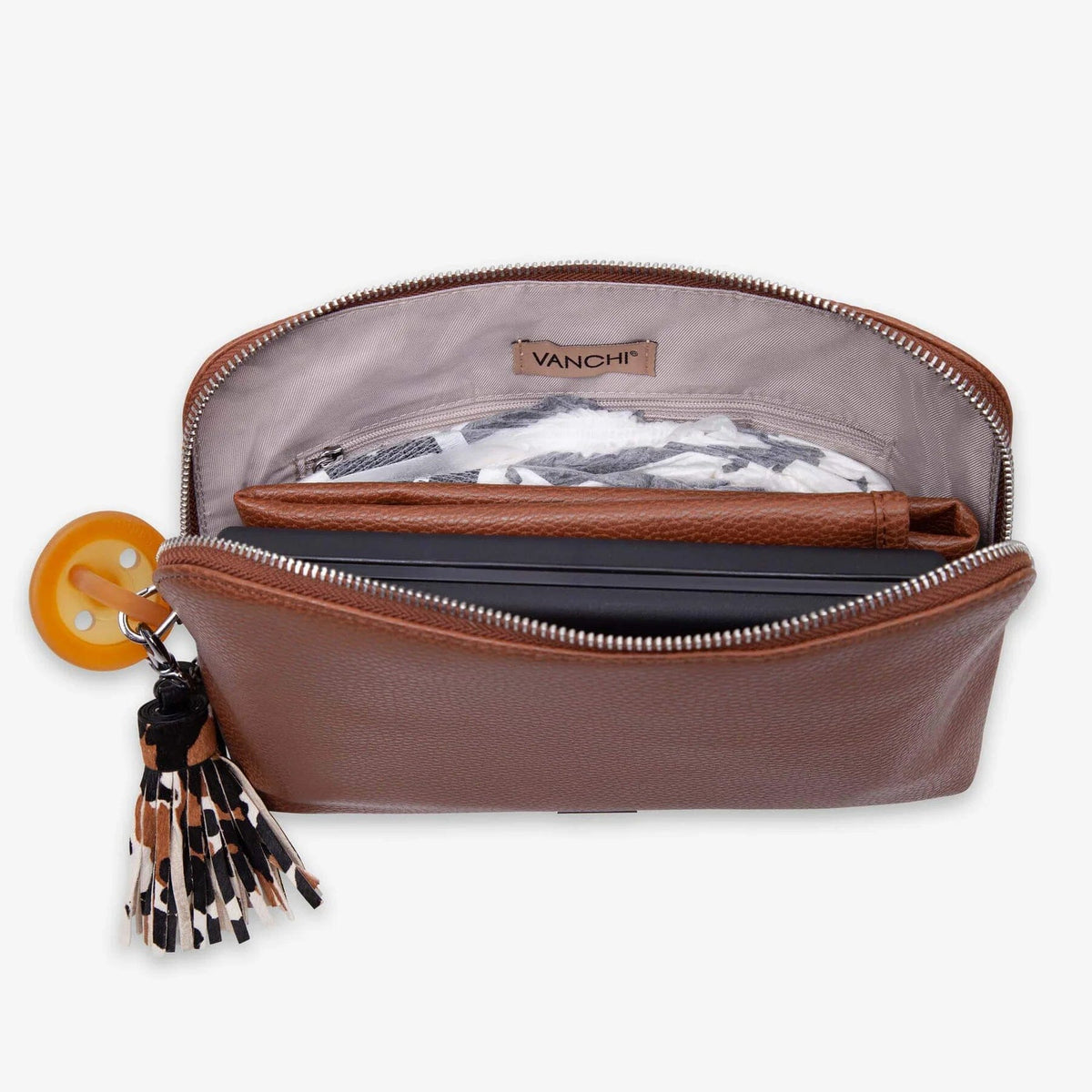 The Everything Pouch (Pebbled Tan)