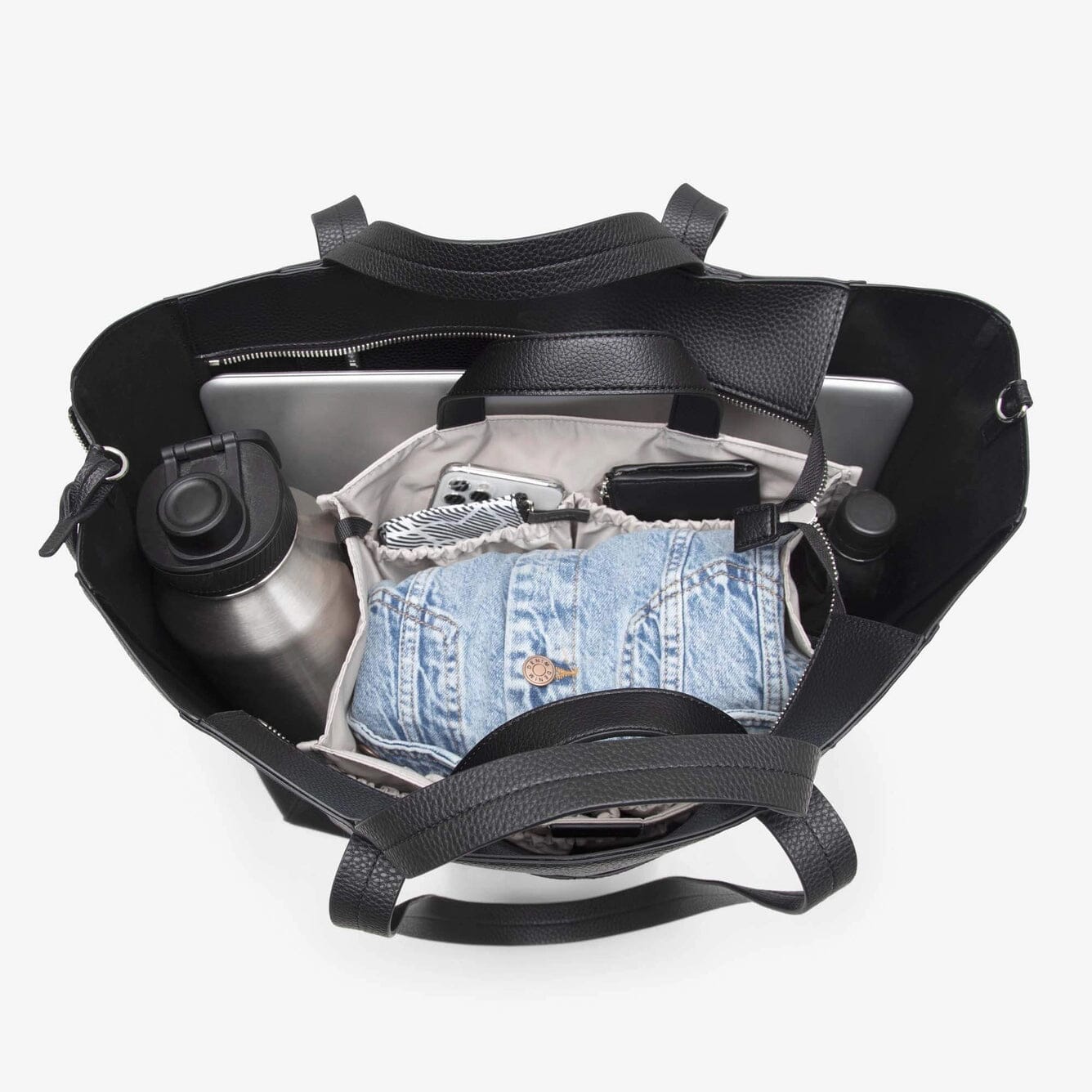 Ida Tote (Vegan Black)