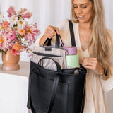 Ida Tote + Organiser (Vegan Black)
