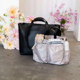 Ida Tote + Organiser (Vegan Black)