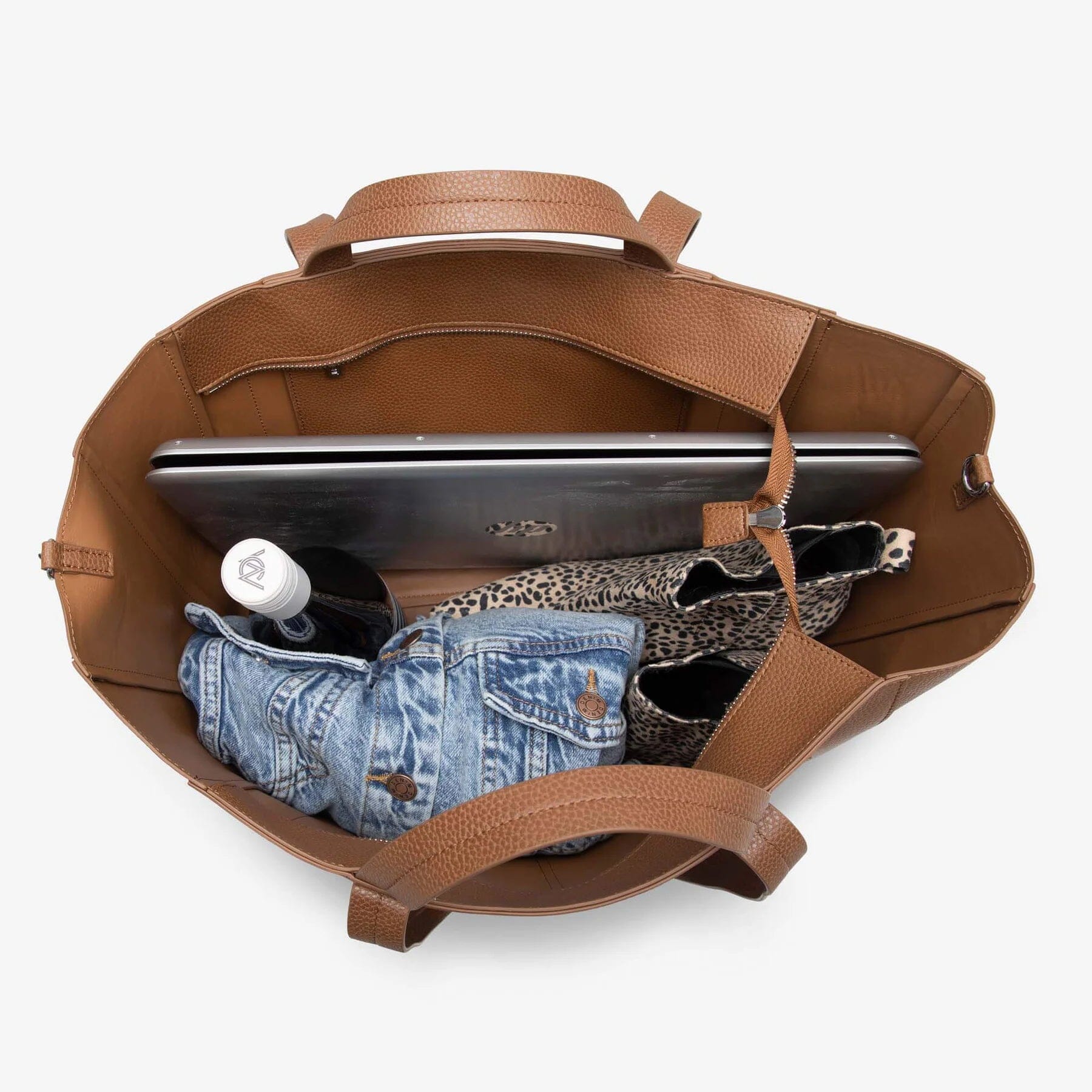 Ida Tote + Organiser (Vegan Tan)