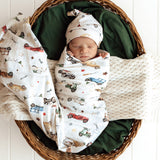 Vintage Cars Muslin Wrap