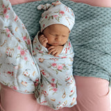 White Rabbit Muslin Wrap