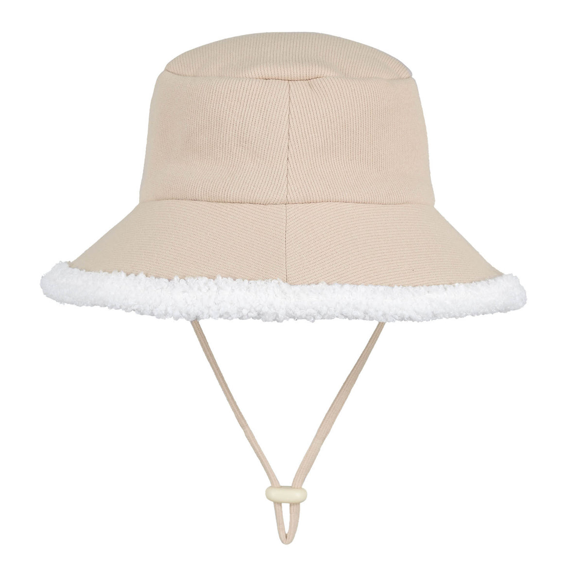 Rib Fleece Lined Bucket Hat (Oatmeal)