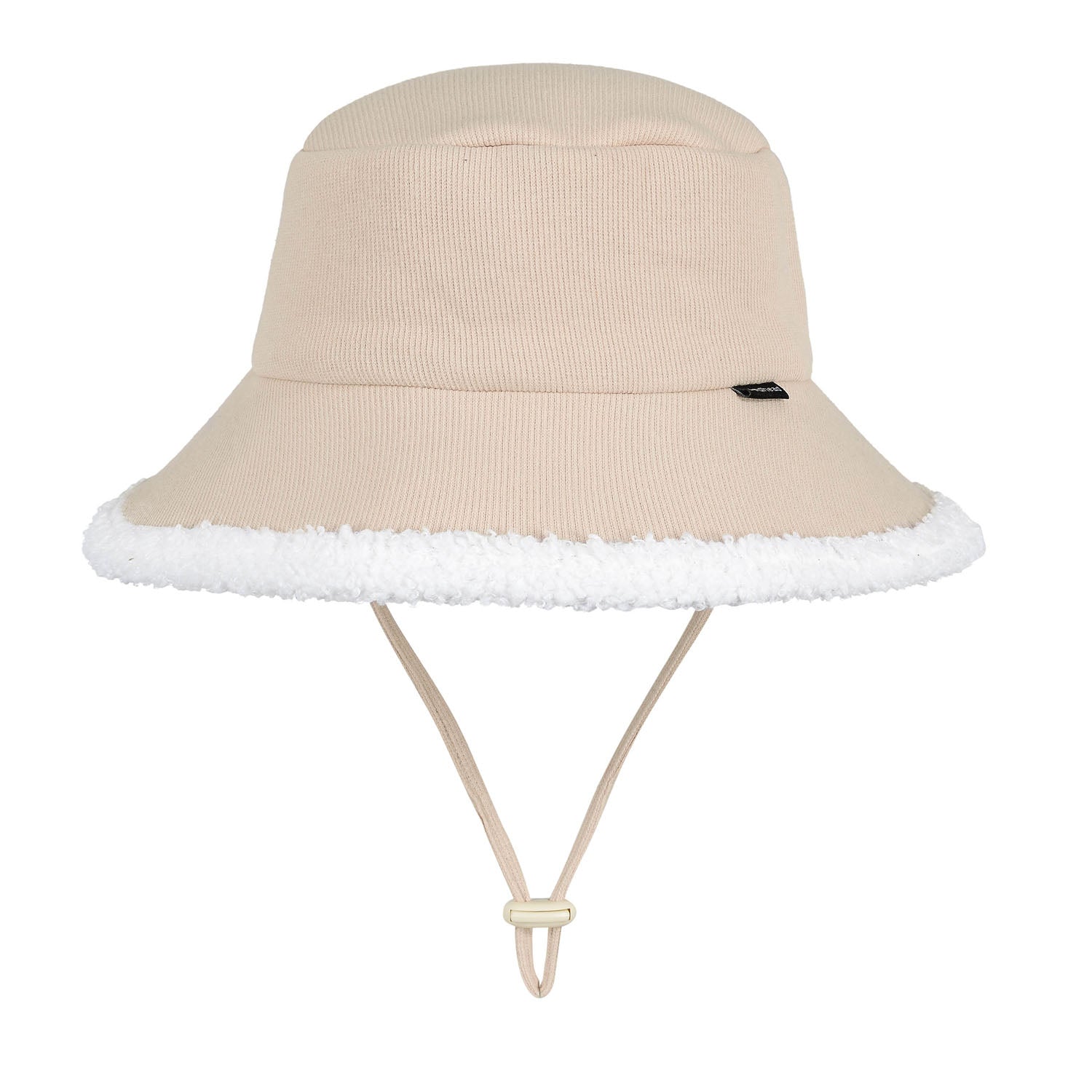 Rib Fleece Lined Bucket Hat (Oatmeal)