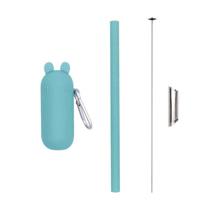 Keepie Bubble Tea Straw Set (Pistachio)