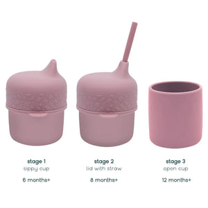 Sippie Cup Set (Dusty Rose)