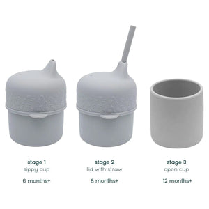 Sippie Cup Set (Grey)