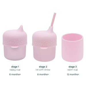 Sippie Cup Set (Powder Pink)