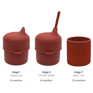 Sippie Cup Set (Rust)