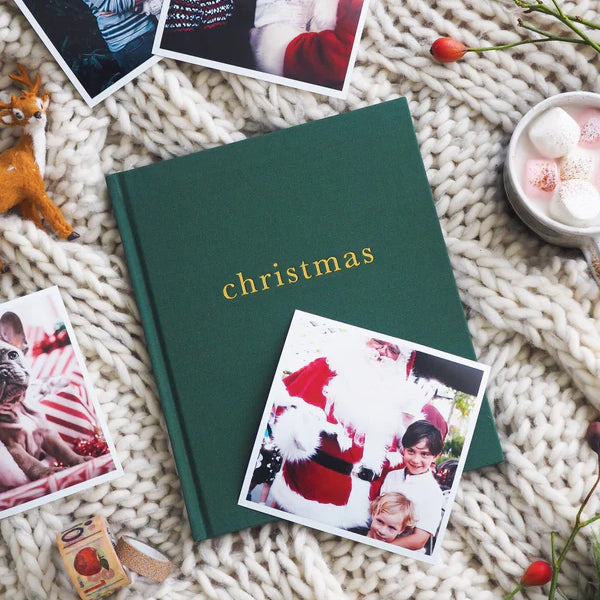 Family Christmas Book (Forest Green)