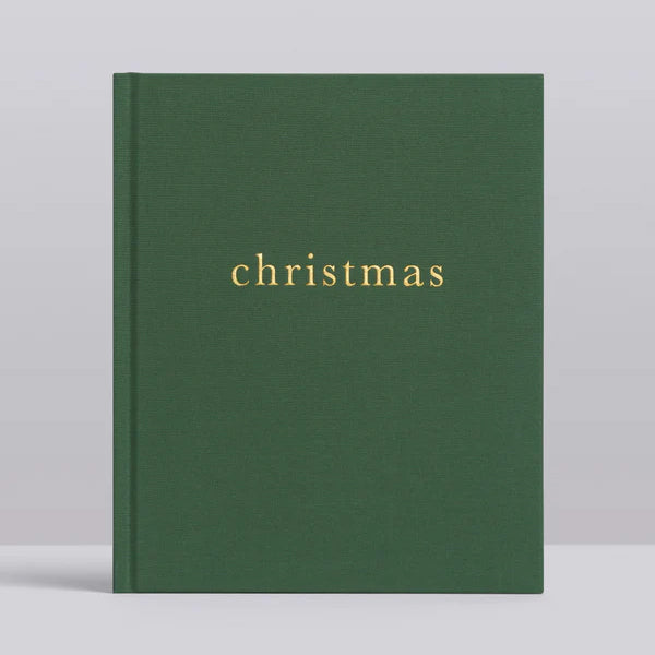 Family Christmas Book (Forest Green)