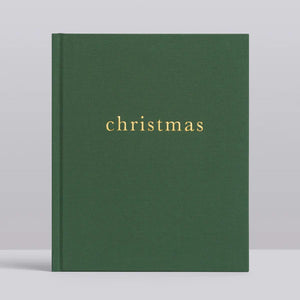 Family Christmas Book (Forest Green)